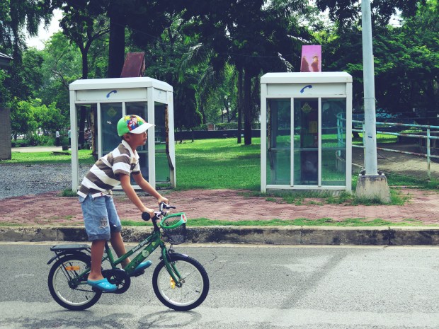 Lumphini Phone Booths and Boy